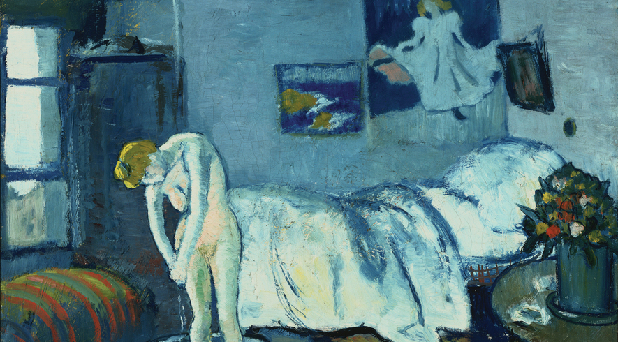 Newsela Pico Masterpiece Was Painted Over An Early Portrait This Undated Handout Image Provided By The Phillips Collection Shows Pico S Blue Room