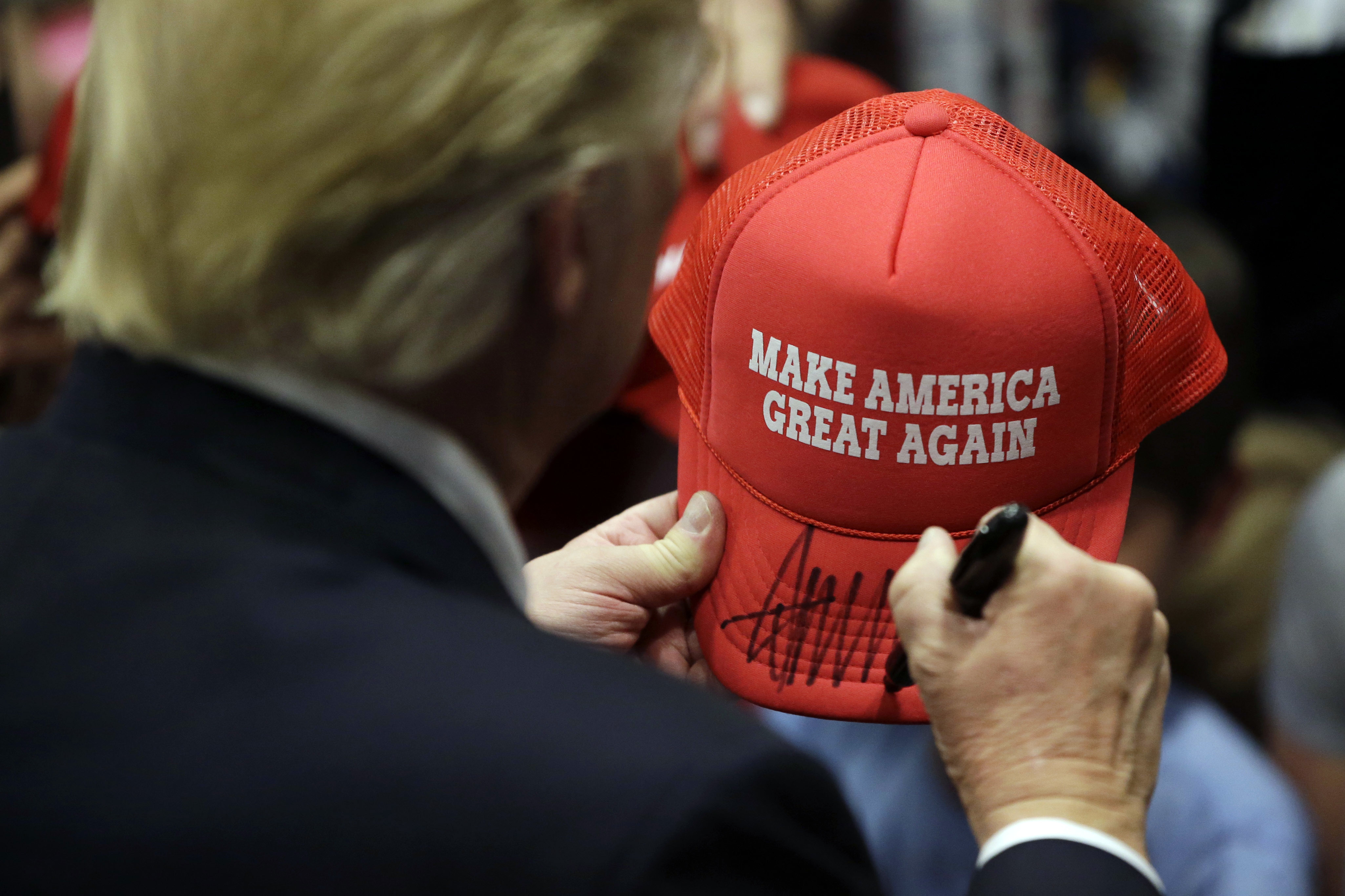 create trump hat