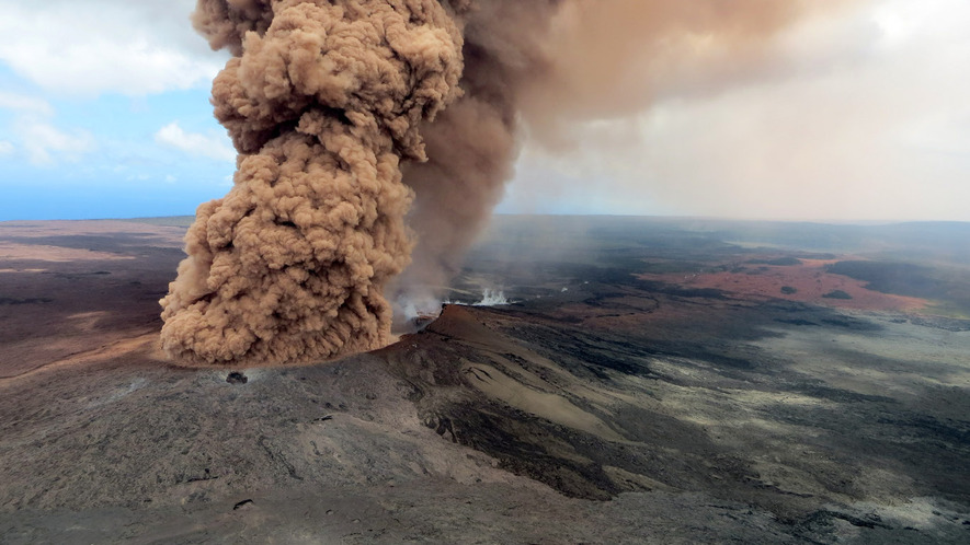 Kilauea Volcano Lava Flows