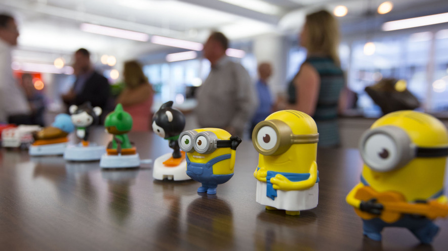 Popular toys are shown at the Marketing Store in Chicago, Illinois, which has been involved in McDonalds Happy Meal promotions for more than three decades. Some are now questioning toys meant specifically for girls or boys. Photo by: Chris So/Toronto Star via Getty Images