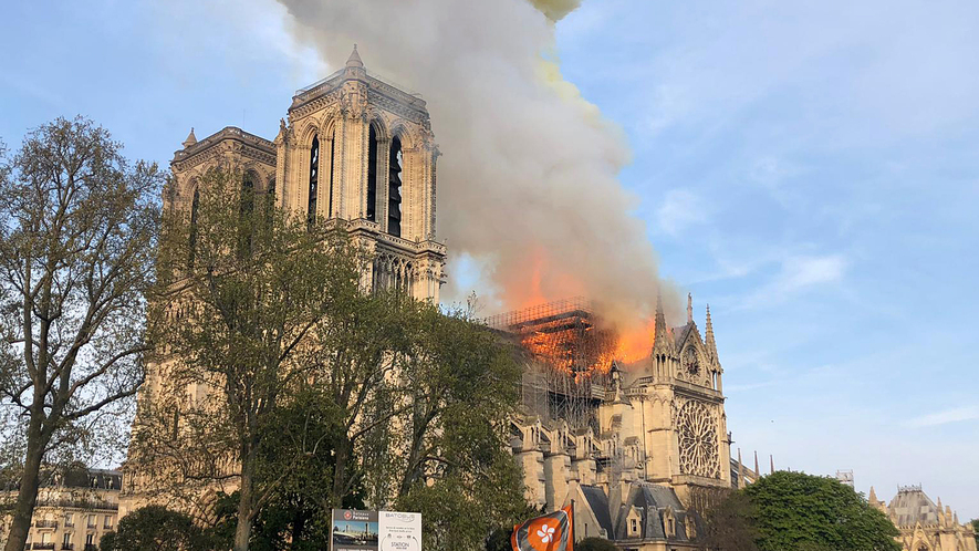 
    Newsela | History turns to ashes as Paris' Notre Dame Cathedral suffers massive fire
  